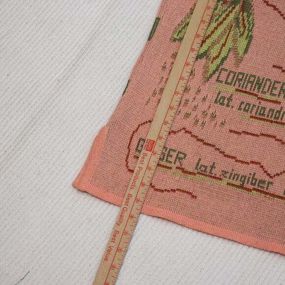 Vintage Crisca Made in Western Germany “Exotic Spices” Graphic Sweater Size 36 - Picture 4 of 7